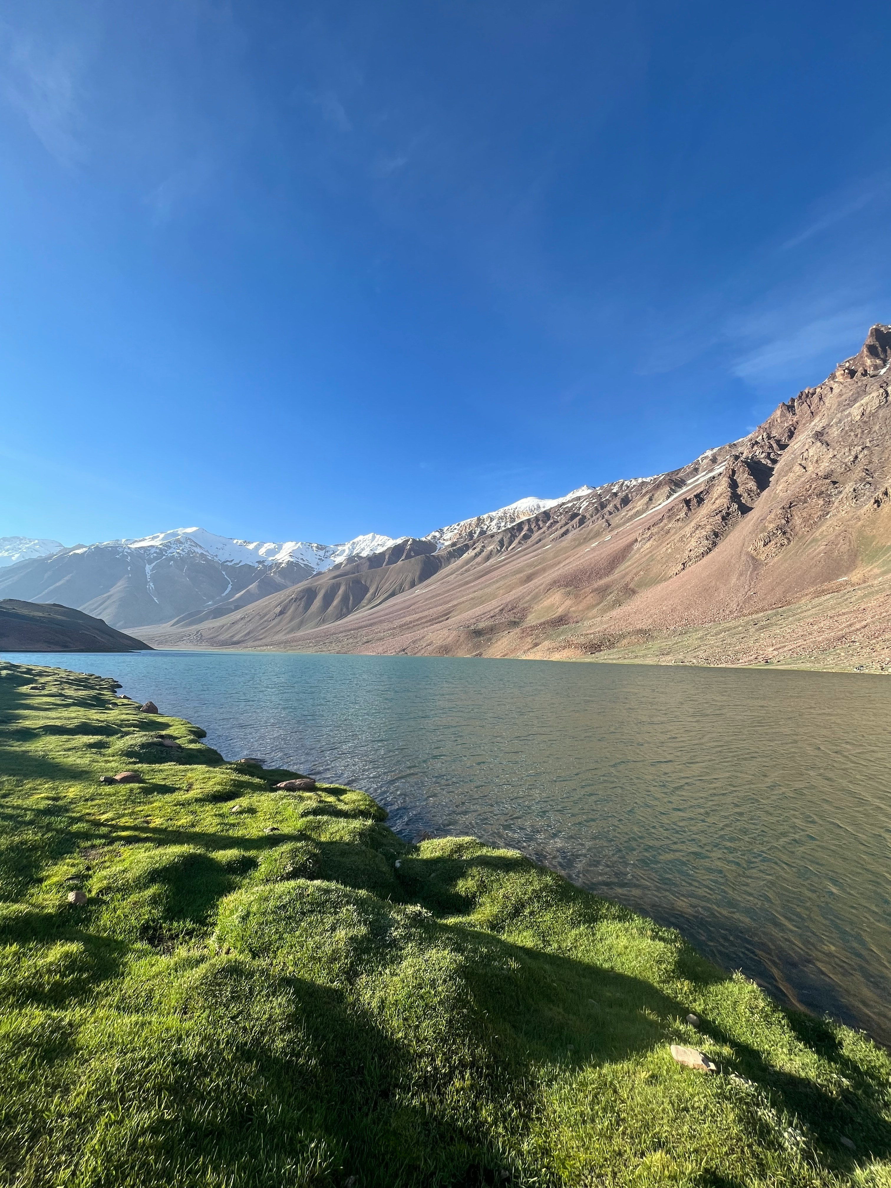 Chandratal Lake during the day